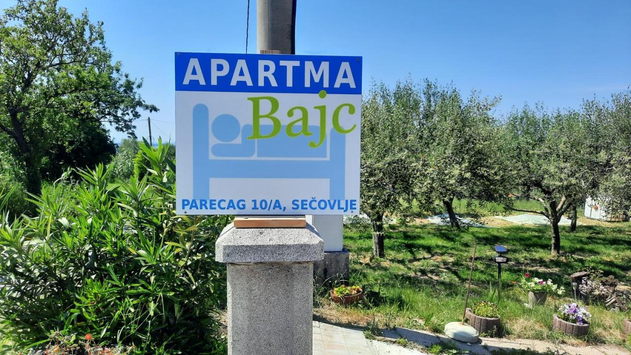 Apartma Bajc Сечовлє Екстер'єр фото